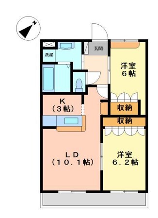 浜の宮駅 徒歩19分 1階の物件間取画像